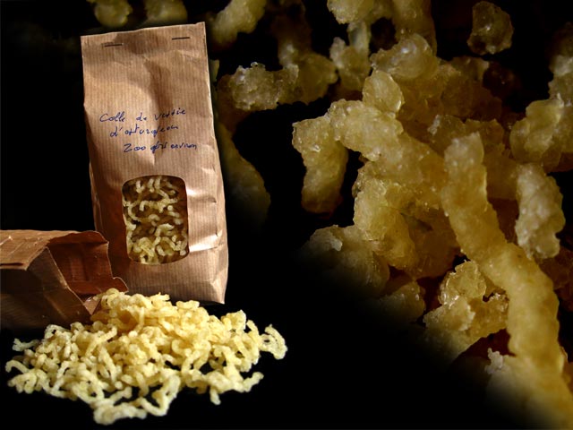 Sachet de granulés de colle