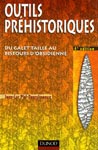 Couverture : Outils préhistoriques, du galet taillé au bistouri d'obsidienne
