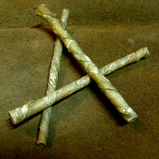 Étape de fabrication de la colle de peau