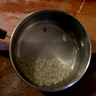 Étape de fabrication de la colle de peau